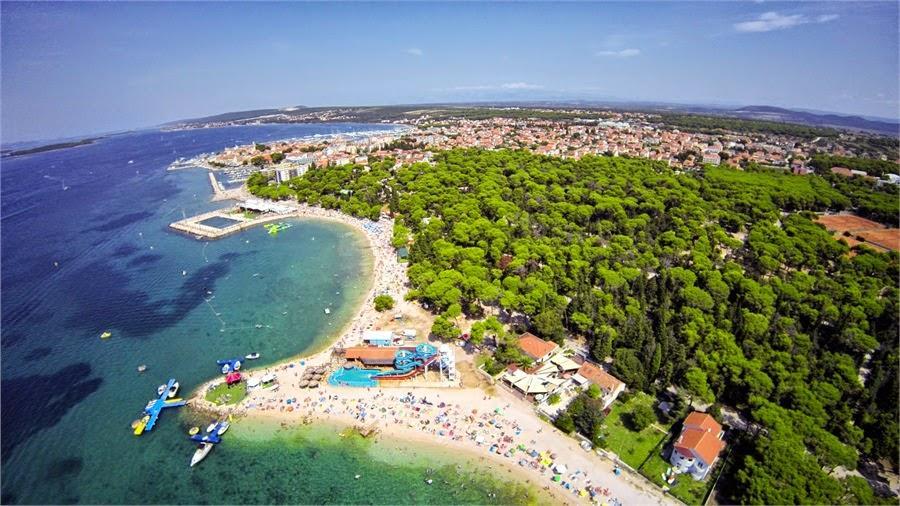 Blue City Apartment'S Repic Biograd Na Moru Exterior foto
